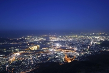 皿倉山の夜景画像