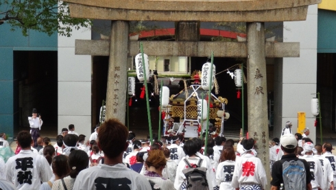 【市指定】小倉祇園　平松の神輿