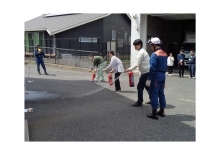 フレッシュマン防災研修の写真です