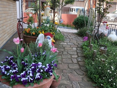 畠田 恵さんの花と緑づくりの写真