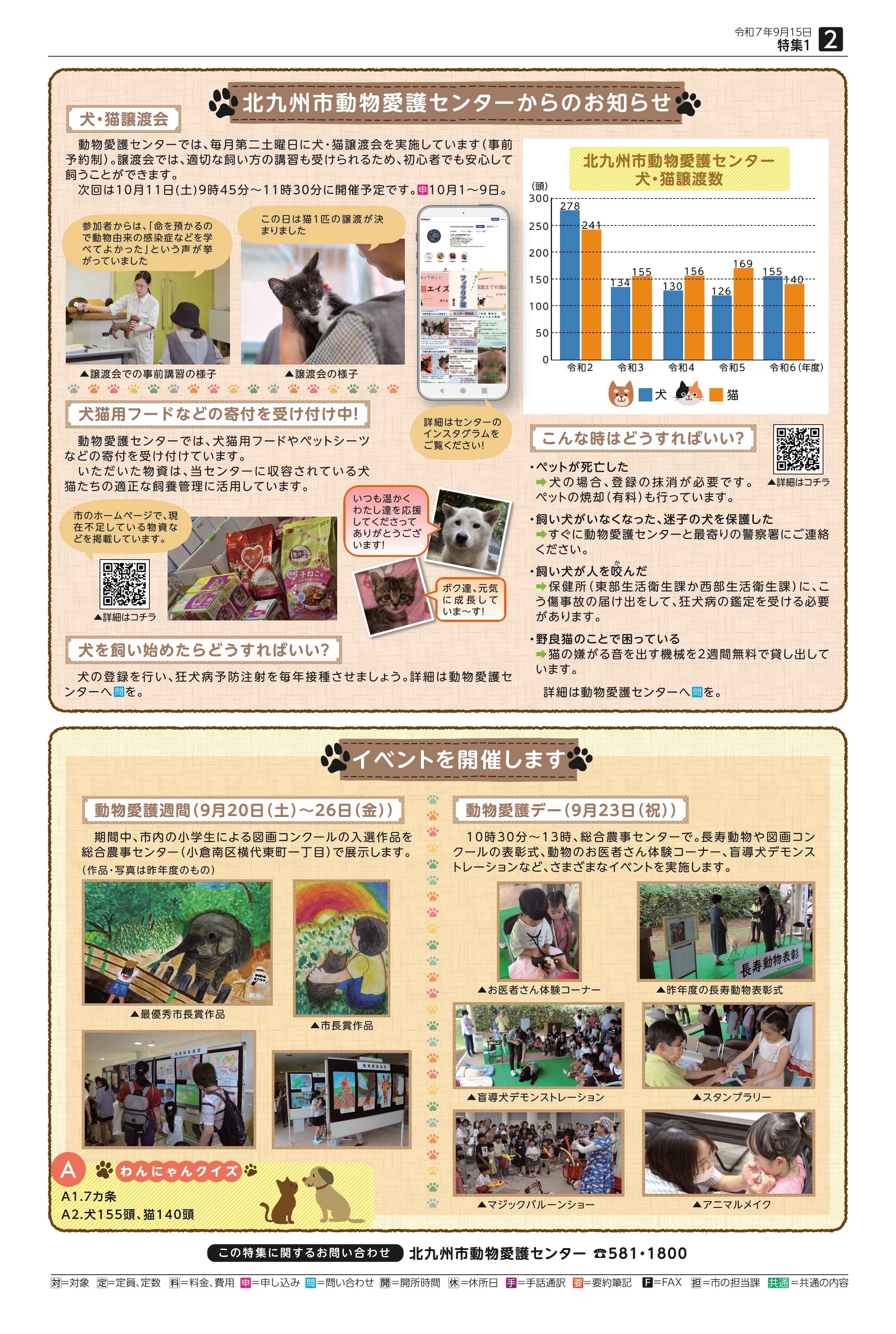 市政だよりの2面イメージ
