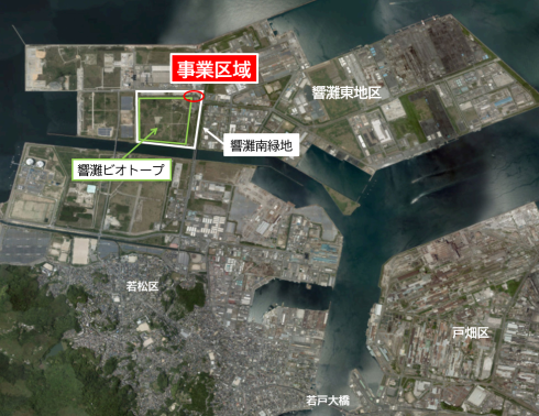 事業区域　位置図