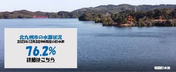 北九州市の水源状況