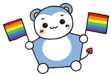 モモマルくんたちのイラスト