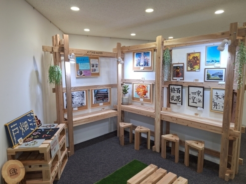 「学校作品展示」の写真