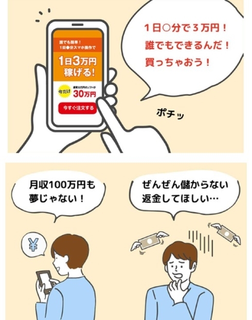 【イメージ画像】スマホで簡単にかせげるの？