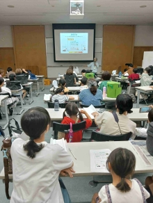 7月の講座の様子 タカミヤ環境ミュージアム