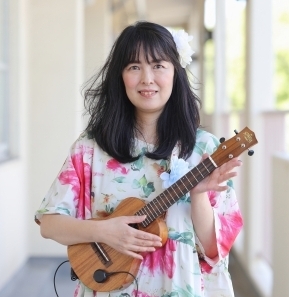 福田百合加さん（則松地域Sweet Ukulele Club）の写真