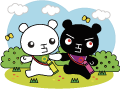 ていたん&ブラックていたんイラスト