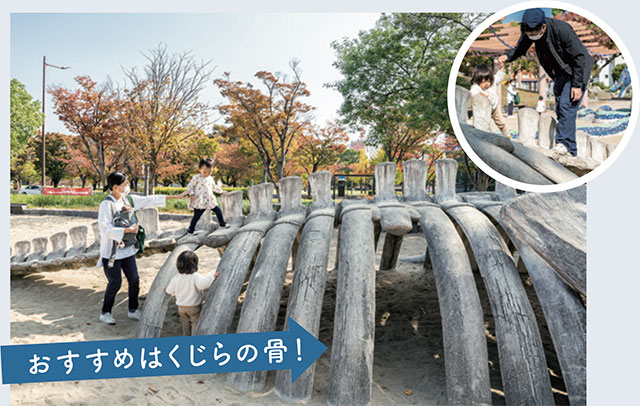 おすすめはくじらの骨！