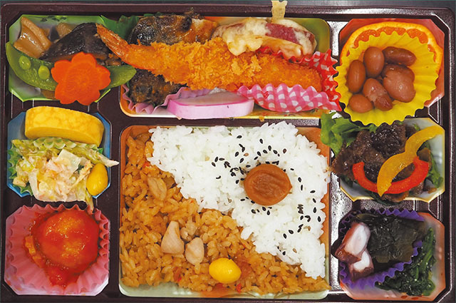 足立ハッピー弁当写真