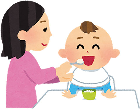 親子イラスト
