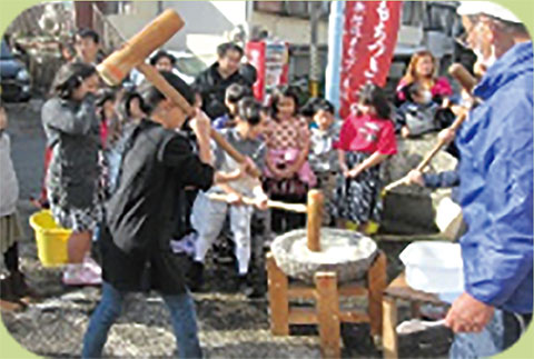餅つき大会写真
