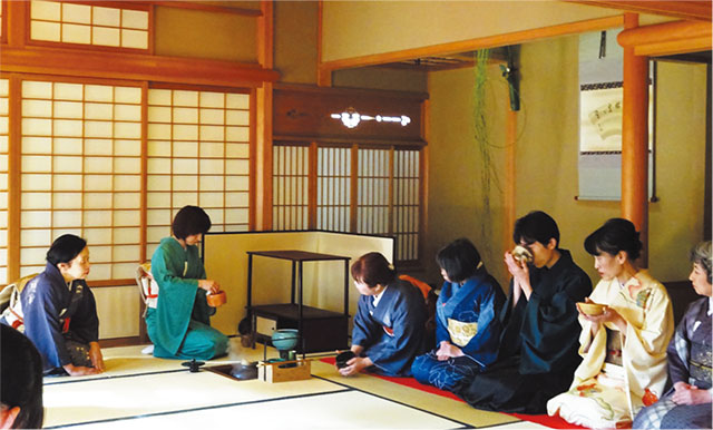 新春茶会写真