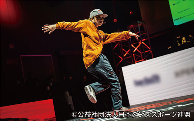 トップロック写真　(C)公益社団法人日本ダンススポーツ連盟