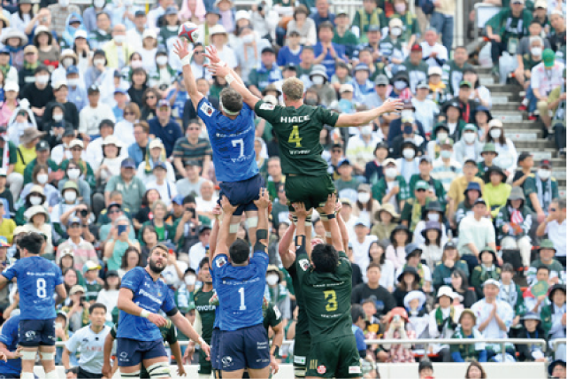 ラグビー国内リーグ戦の画像