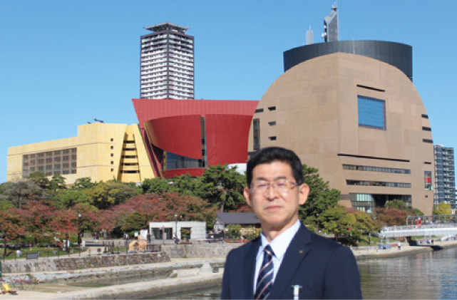 小倉北区長　天本克己さん写真