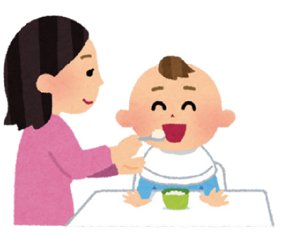 幼児食教室のイラスト