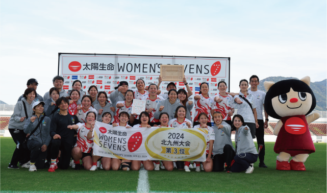 女子選手の集合写真