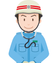 救急隊員のイラスト