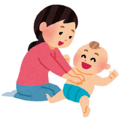 ほやほや赤ちゃん教室のイラスト