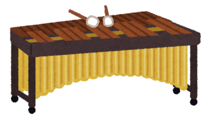 木琴のイラスト