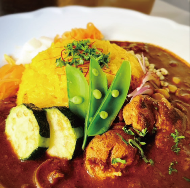 邸宅ランチ（薬膳スパイスカレー）の写真