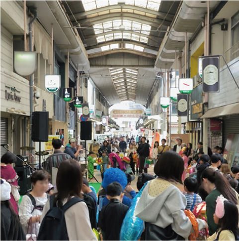  もじ de つながりフェスの様子