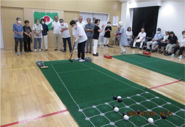 老人クラブ会員を募集中の写真