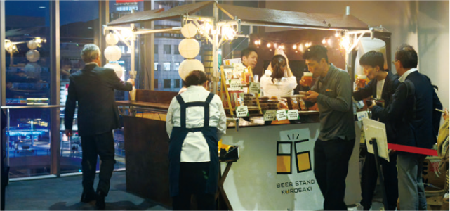 区役所 de 角打ち クロノヨル開催の様子