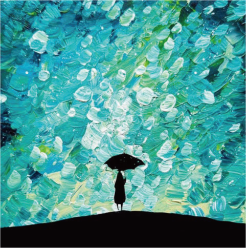 詩太 詩画展「新しい朝の始まりに」の写真