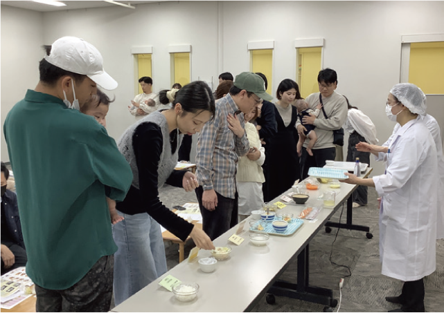 パパ・ママ離乳食教室の写真