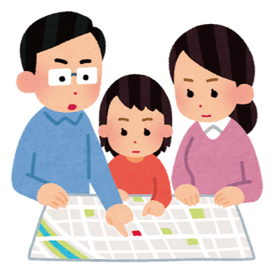 〈ハザードマップで確認したいポイント〉の画像v