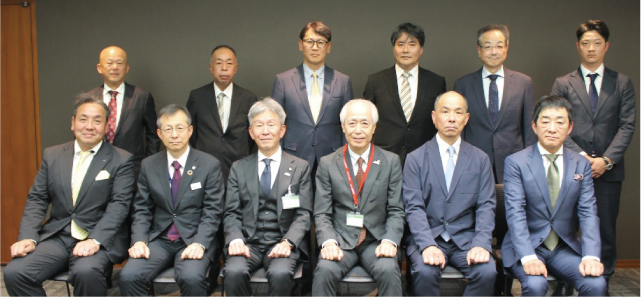 「建設工事功労賞」表彰の写真