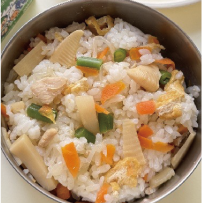 たけのこご飯の画像