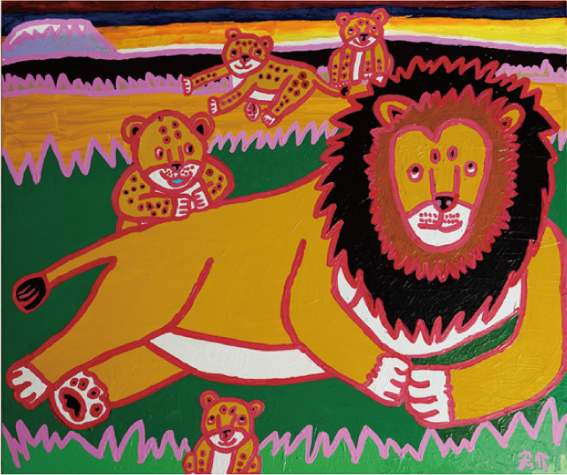 太田宏介絵画展の展示絵画