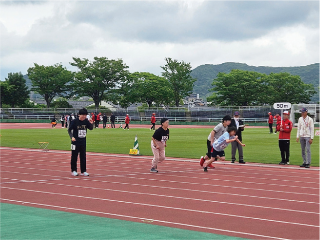 障害者スポーツ大会開催の様子