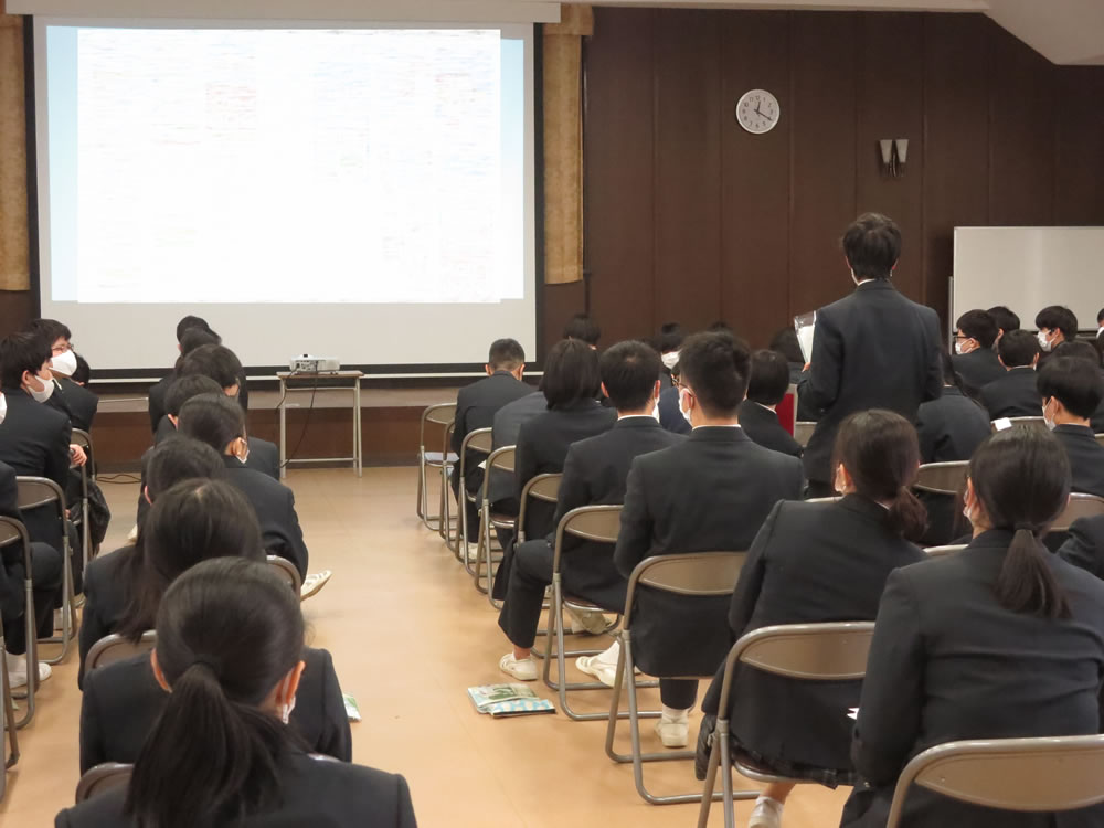 敬愛高等学校の出前講座