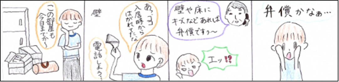 賃貸アパート・マンション編　事例漫画