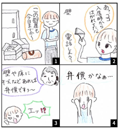 賃貸アパート・マンション編　事例漫画