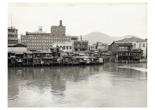昭和40年代前半（船場町）（鴎外橋付近）の画像