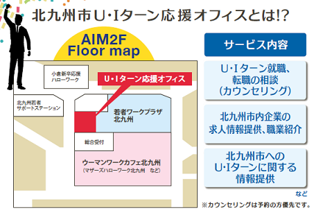 AIMビル2Fのフロアマップ画像