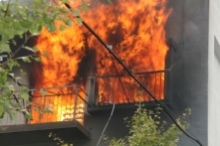 火災の写真