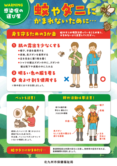 ダニ・蚊ポスター