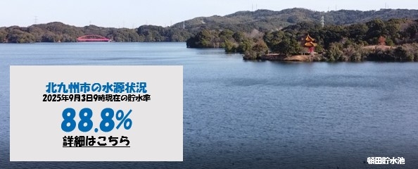 北九州市の水源状況