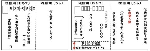 応募はがき