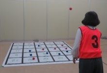 五目お手玉競技風景