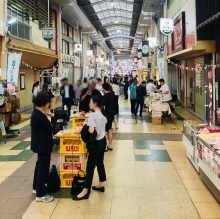 イベントの様子(栄町5号線)の写真