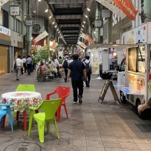 マルシェの様子(黒崎10号線)の写真