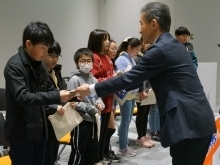 結団式の様子